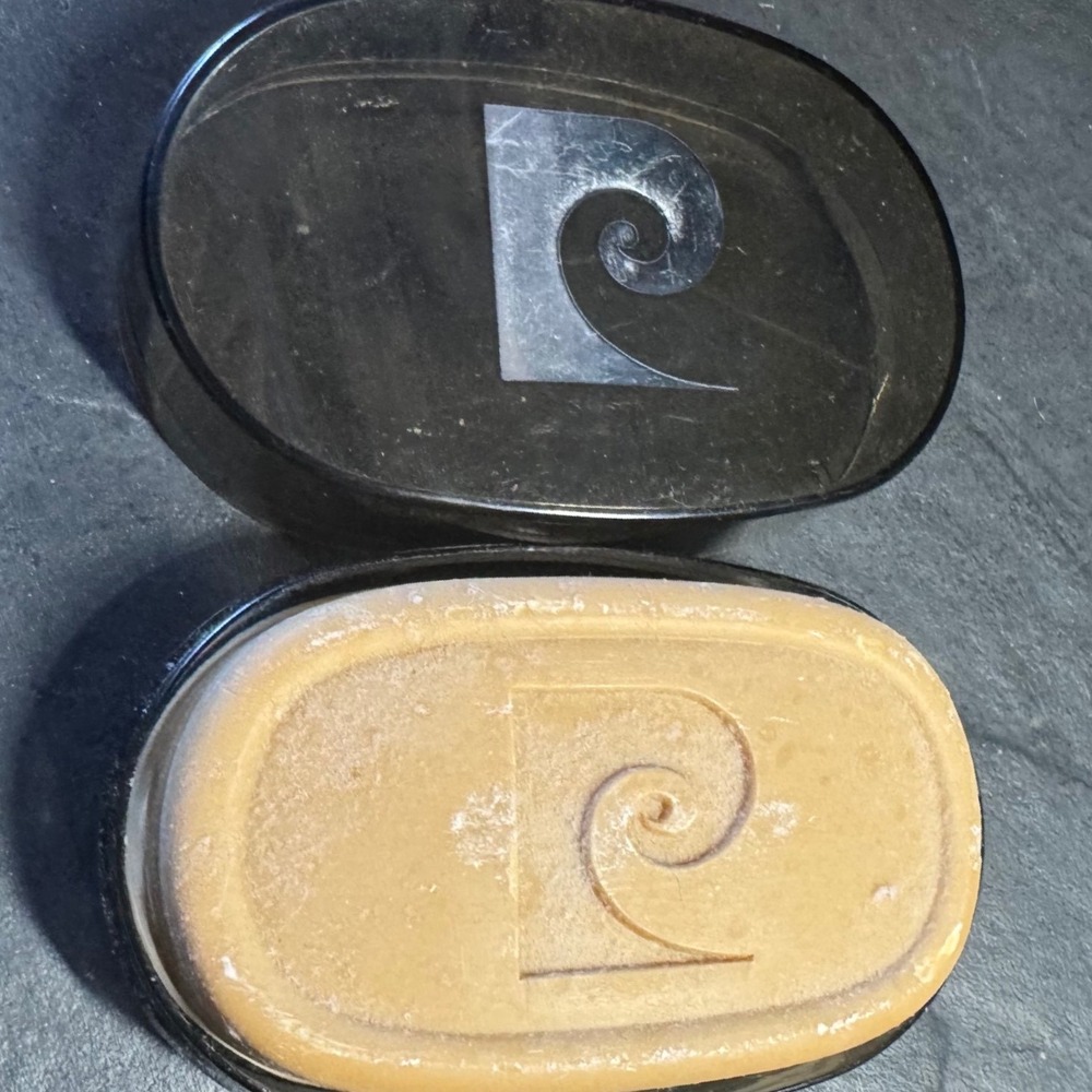 Vintage Pierre Cardin Pour Monsieur Savon Soap 100g with Smoked Acrylic Case
